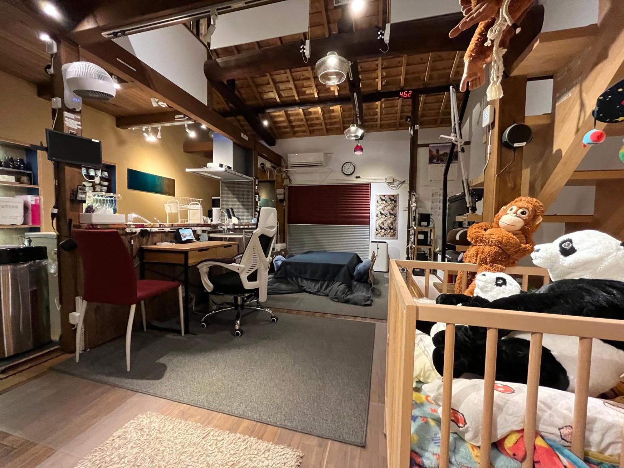 Вілла Nishijin No Sato 西陣之郷 -100 Yrs Smart & Sustainable Ai Arthouse With 10Gbps Wifi - Кіото Номер фото